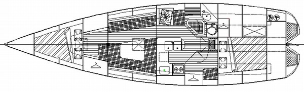 Didi 40cr &amp; Didi 40cr2 radius chine plywood sailboats